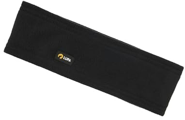 Lupa Unisex Triple-Layer Micro Fleece Headband & Ear Warmer - Black