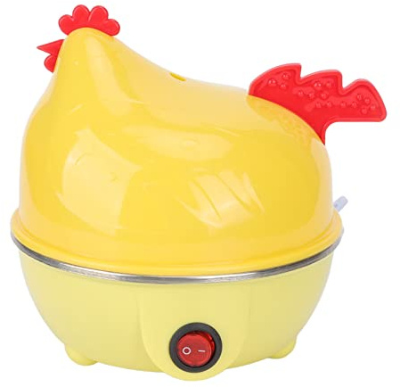 7 Egg Capacity Electric Egg Cooker, Chicken Shape Rapid Egg Boiler, Has Automatic Power Off Function, Can Prevent Dry Burning