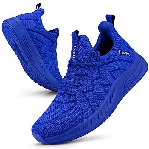 Feethit Chaussures de Sport Femme Respirant Légère de Fitness Outdoor | Basket Femme Confortable et agréable à porter pour la Marche Running Tennis Gym Jogging Sneakers
