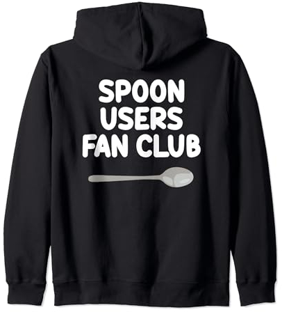 Ustensile de cuisine pour les utilisateurs de la cuillère Fan Club Sweat à Capuche