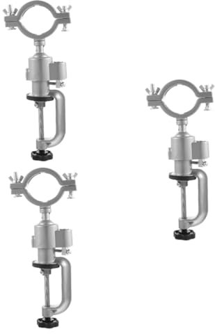 DOITOOL Support Multifonctionnel pour Perceuse Électrique et Étau D'établi en Alliage D'aluminium, Pivotant 360°, Patins Anti-rayures, pour Bricolage et Loisirs Créatifs, Usage Atelier