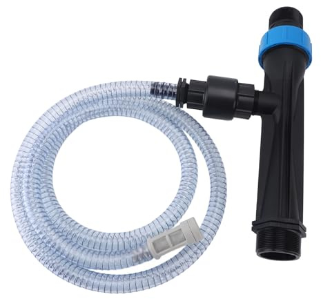 Omabeta 1Set of Venturi Inyector, Inyector de Fertilizante de Riego por Goteo para la Manguera de Jardín de la Industria Ganadera, Dispositivo de Mezcla Eficiente Válvula de Agua