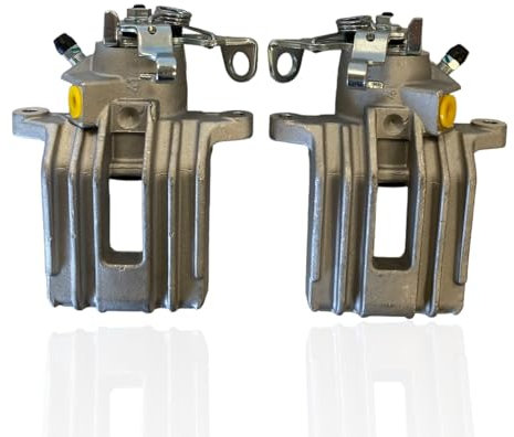 Brake Calipers Compatible With Audi A3, TT (2012-2015) Rear Pair