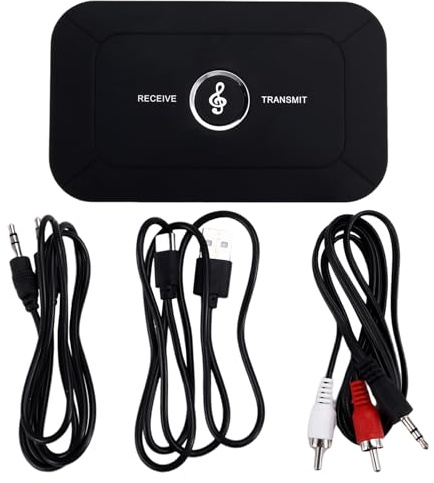 Aribrnten Récepteur Audio Bluetooth 5.3 Stéréo 3,5 mm AUX Jack Dongle USB Musique Adaptateur sans pour Voiture PC TV Casque