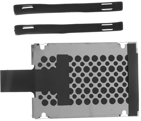 UTHCLO Hard Drive Bracket with Rubber Shock-absorbing Guide Rail Compatible for Ibm Series Install Internal Mounting Adapter with Protective Cover and Screws Vibration Reduction Holder