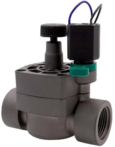 RIEGOPRO Elettrovalvola RAIN RN 154 1 9V DC Disponibile 1 filettatura femmina. Funzionamento con programmatori a batterie da 9 V DC