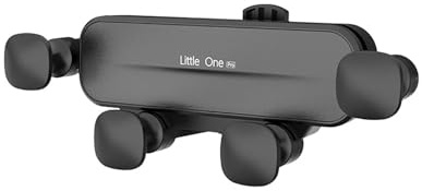 Little one Pro Car Phone Holder Mount Air Vent Universal Cell for Auto Lock Easy Clamp Cradle in Vehicle One-hand Operation 360 Degree Rotation Compatible with Android Smartphone