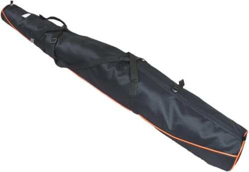 Aves24 SKITASCHE Skisack 150 160 170 180 und 190 cm für Ski mit Stöcke mit/ohne Skischuhtasche reißfeste Skibag