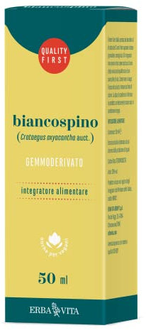 ERBA VITA Gemmoderivato Biancospino, 50 Ml