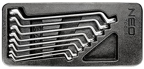 NEO TOOLS Llaves de estrella acodadas 6-22 mm, juego de 8 uds.