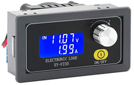 ARCELI Konstantstrom elektronische Last Alterung einstellbare Lastmodul Batterie Entladekapazität Tester (5A 35W)