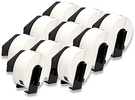 Doree 10 rollos DK11201 29 x 90mm Etiquetas de dirección 400/rollo
