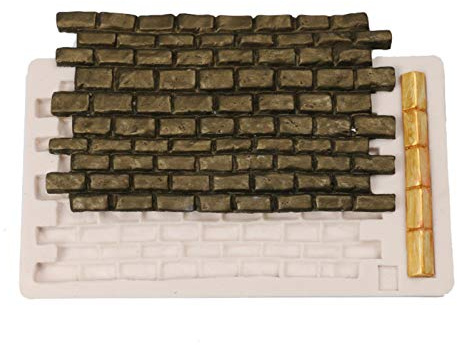 DUBENS Wand Ziegel Silikon Backform Form Backen DIY Waschbrett Form Fondant Backform Küche Kochen Backen-Werkzeuge