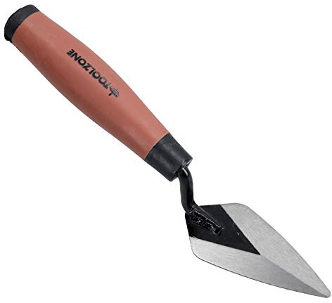 Spitzkelle für Ziegelblock, Verlegung, Zement, Putz, weicher Griff, 10,2 cm