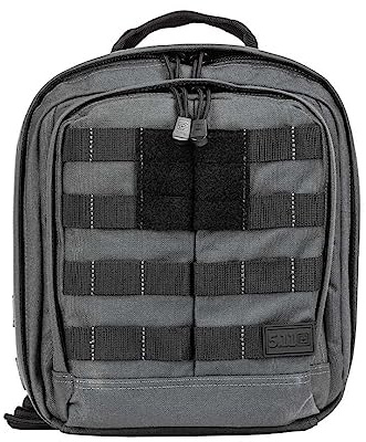 5.11 - Sac Bandoulière Tactique Homme Femme - Sac de Poitrine MOAB 6 - Nylon Imperméable - Système MOLLE - Sacoche Multifonction EDC - Randonnée Trekking Voyage Camping Cyclisme - Résistant & Compact
