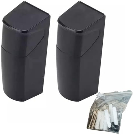 Hxhsgmeh Rilevatore di sensori a infrarossi per cancello automatico barriera garage rilevatore a infrarossi sensore cancello allarme a infrarossi metallo+PVC 1Set