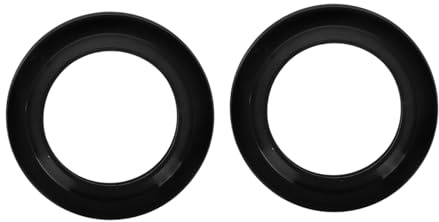 2 Pezzi Guarnizione Cilindro Plastica Nera Smontagomme