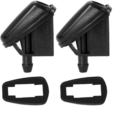 XUBOR 2 pz/Lotto ugello for Getto lavavetri for tergicristallo Anteriore, for Ford, for Focus, 2 ugelli spruzzatori for Cofano 2004-2011 1708176 Getto lavacristallo Ugello lavavetri