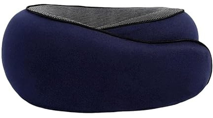 bergxperten voyaro SnoozeLoop nackenkissen - Ergonomisches & Komprimierbares Reisekissen mit 360° Nackenstütze für Reisen, Auto und Zuhause