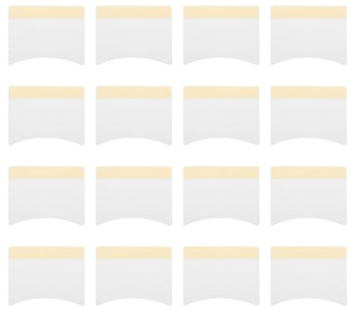 Angoily Almohadillas de Algodón 40 Piezas para Extensiones de Pestañas sin Pelusas, de Fácil Remoción, Ideales para Maquillaje y Viaje