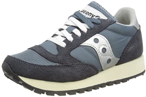 Saucony Jazz Original Vintage, Sneaker Uomo, Blue Navy Silver, 43 EU