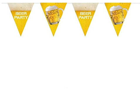 Folat 5397 Guirlande de fanions pour fête de bière XL Multicolore