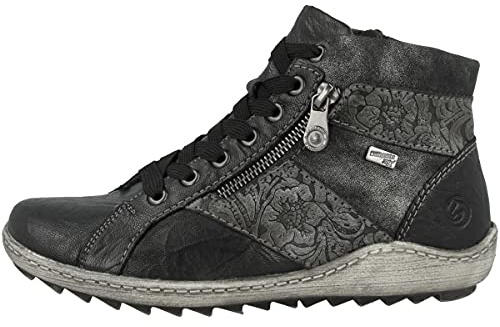 Remonte R1497, Botines Femme, Noir (Schwarz/Graphit/Asphalt 45), 41 EU