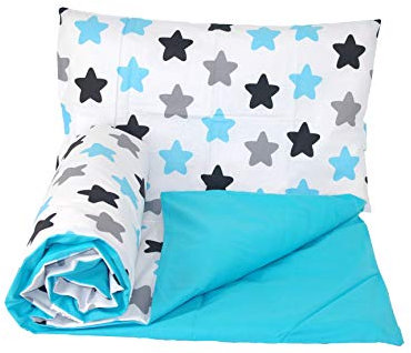 Little Rainbow Reversible 2pcs Baby Bedding Set Duvet Cover + Pillowcase (120x90cm for cots and cotbeds, 27), posgwnieb27