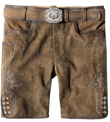 Stockerpoint Corbi4 Pantalones de Piel para Traje Region, La Habana Enfocado, 50 para Hombre