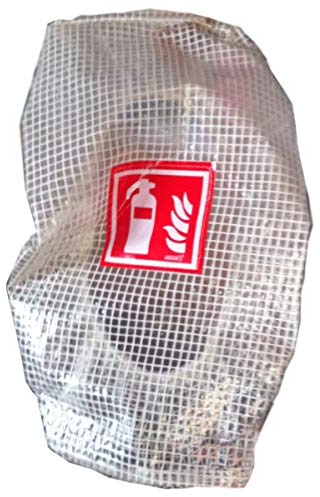 Gitternetzschutzhaube für 6kg Feuerlöscher Symbol ISO 7010
