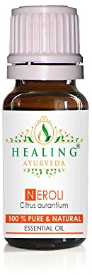 Neroli Essential Oil- Citrus Aurantium Amara Fleur Oil- 100% Pure and Natural (2ml)