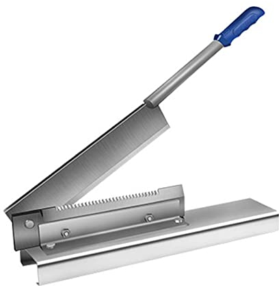 Meat Slicer Manual Ribs Meat Chopper Bone Cutter for Fish Chicken Beef Frozen Meat Vegetables Deli Food Slicer Slicing Machine Home and Commercial Cooking Use