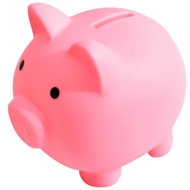 Salvadanaio A Forma Di Maiale,Asudaro Salvadanaio Giocattoli Statua Salvadanaio In Plastica Salvadanaio Maialino Per Bambini Per Ragazze, Ragazzi Salvadanaio Forma Di Maiale Squisita