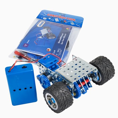 Eitech 00138 Metallbaukasten - Zubehör-Set Stirnraddifferential, Differential für Modellbau, Lernspielzeug für Kinder ab 8 Jahren