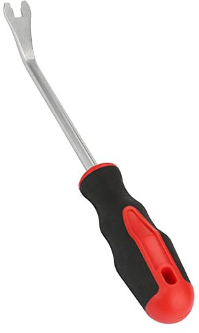 Short Crowbar Repair Tool for Buckle Trim Screwdriver Chrome Vanadium Alloy Steel 10in Nail Puller Screwdriver Plier