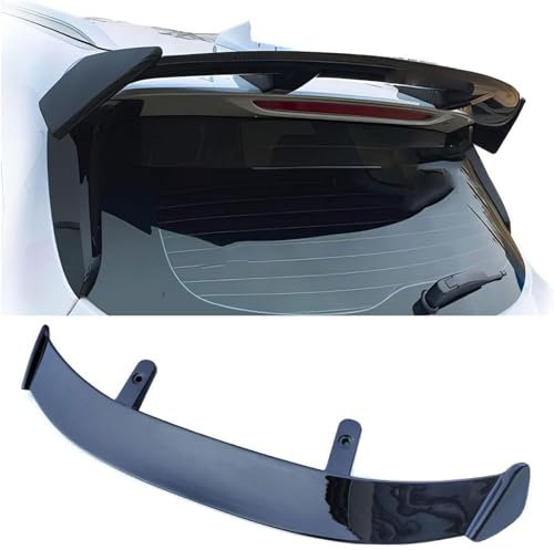 XPZBTV Autodach Rear Spoiler Lippe für Opel Adam (2012 2013 2014 2015 2016 2017 2018 2019), Kofferraumspoiler Heckspoiler Flügel Zubehör