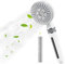 Wothfav Duschkopf mit Filter, 5-Gang-Boost-Modus Duschbrause, ACF Kohlefaser-Filtration Duschkopf Wassersparend, Handdusche, Brausekopf Dusche für Hartes Wasser, Rest-Chlor, Bakterien, Schwermetall