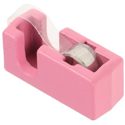 PERSELOSO Miniature Tape Dispenser Mini House Tape Model Dollhouse Decor Miniature Decorative Tool