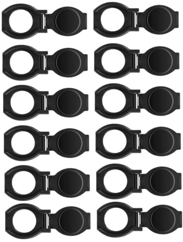 FELTECHELECTR 12 Tapas para Lentes De Cámara Web USB, Cubiertas Protectoras Pequeñas y Ligeras, Compatibles Portátiles y Tabletas, Diseño Funcional para Privacidad y Seguridad Personal