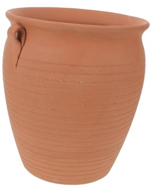 Bac de Rangement pour Pommes de Terre et Oignons en Terre Cuite Ventilé | Boîte de Conservation pour Légumes, Format Boîte, Usage la Cuisine et Plan de Travail