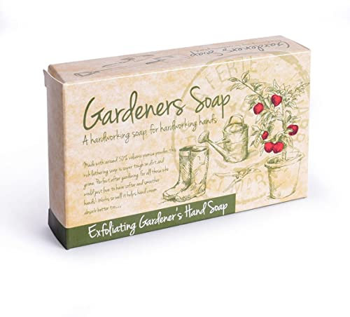 Exfoliating Gardener’s Hand Soap, Fragrance Geranium, Peppermint