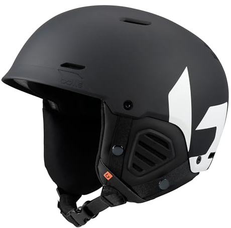 Bollé Unisex tysta skidhjälmar vuxen 52–55 cm, svart vit matt, S