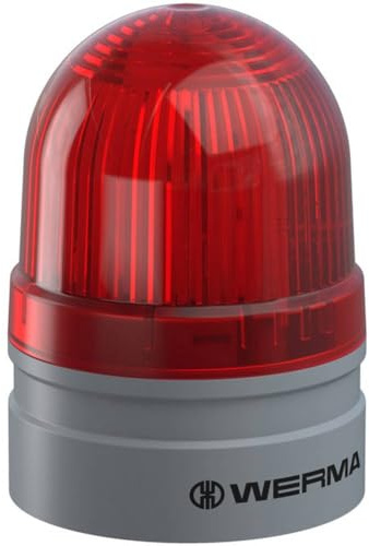 Werma Signaltechnik Signalleuchte Mini TwinLIGHT 115-230VAC RD 260.110.60 Rot 230 V/AC