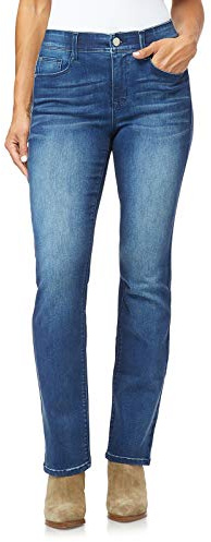 Angels Forever Young Women's 360 Sculpt Bootcut Jeans, Orchard, 10 Short
