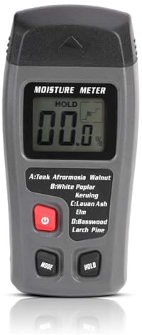 Hygromètre à bois numérique Journal de bois numérique Bois de chauffage Petite erreur Mesure plus précise Humidimètre à bois HD LCD