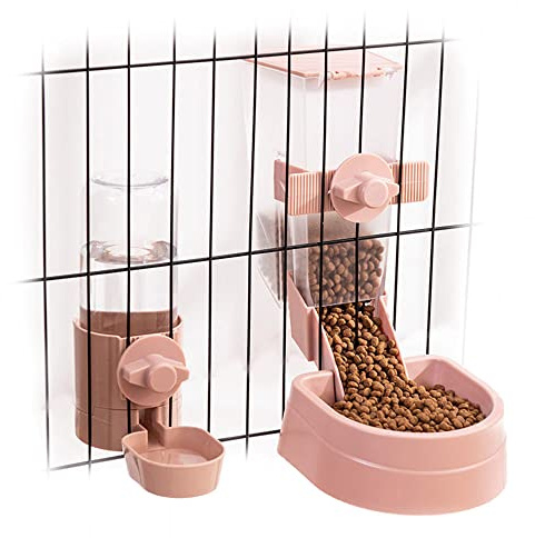 Oncpcare Distributeur de Nourriture pour Lapin, Cochon d'Inde, Furet