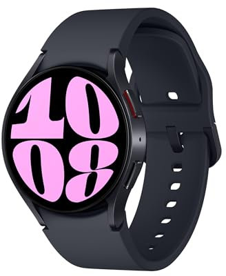 Samsung Galaxy Watch6 Smart Watch, Fitness Tracker, Bluetooth, 40mm, Black, 3 Year Extended Warranty (UK Version)