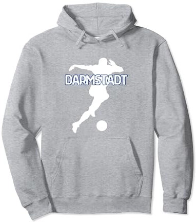 Darmstadt Fußball Hessen Stadion blau weiss Fan Pullover Hoodie