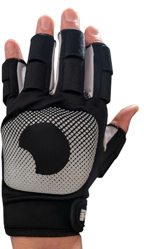 Byte ZT Vänsterhänt hockeyhandske silver (extra liten)