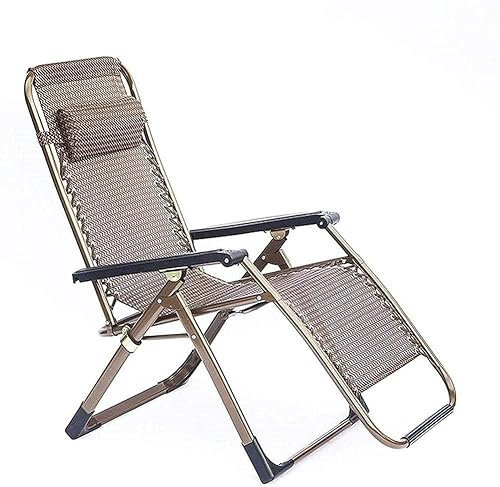 Chaiselongue-Sonnenliegen für den Garten, Liegestuhl, Sonnenliege, klappbarer Lounge-Stuhl, Zero-Gravity-Lounge-Stuhl, Terrasse, faltbar, verstellbar, Liegestuhl, Outdoor-Lounge-Stuhl, Schau